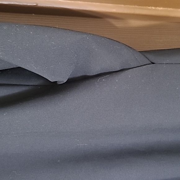 Sigrid Olsen Blue Trench Coat - Picture 6 of 7